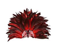 Elegant Feathered Headband Glittering Sequined Headpiece for Women Various Parties Weddings and Cultural Party Headwear