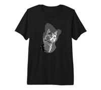 Elegant Feline: The Persian Cat Premium T-Shirt
