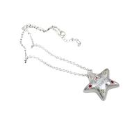 Elegant Five Point Star Necklace Jewelry With Sparkling Dopamine Zircon Charm For Layering And Thoughtful Presents Dopamine Zircon Star Necklace