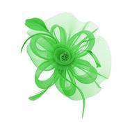 Elegant Flapper Charming Feather Flower Hair Clip Wedding Party Vintage Bridal Accessories Multicolor Choice Comfortable Breathable Hair Bow