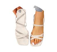 Elegant Flat Sandals With Ankle Strap Comfortable Casual Summer Slide Shoes For Ladies Wearable Freedom from Shore to Street