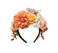 Elegant Floral Fabric Headband For Women Natural Styles Hair Accessory Soft Comfortable Hair Band For Parties Weddings Photography Adjustable Cloth Hairpin Photo Props