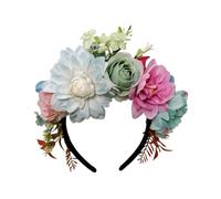 Elegant Floral Fabric Headband For Women Natural Styles Hair Accessory Soft Comfortable Hair Band For Parties Weddings P