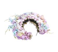 Elegant Floral Headband Beautiful Flower Hairband Accessory Lovely Flower Embellished Hair Decoration