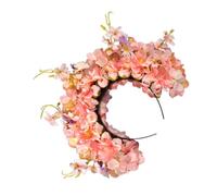 Elegant Floral Headband Beautiful Flower Hairband Accessory Lovely Flower Embellished Hair Decoration