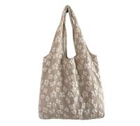 Elegant Floral Texture Single Shoulder Bag Large Capacity Nylon Handbag Casual Underarm Bags For Fashionable Women Underarm Bag For Women