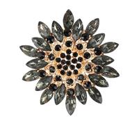 Elegant Flower Brooch For Women Stylish Acrylic Alloy Designs Multiple Color Secure Clasp Daily Wear Party Accessories