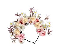 Elegant Flower Crowns Headbands Beautiful Floral Headbands Silk Flower Hair Adornment For Weddings And Portraits