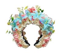 Elegant Flower Crowns Headbands Graceful Floral Headbands Silk Flower Hair Adornment For Weddings And Portraits