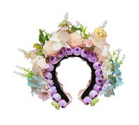 Elegant Flower Crowns Headbands Graceful Floral Headbands Silk Flower Hair Adornment For Weddings And Portraits