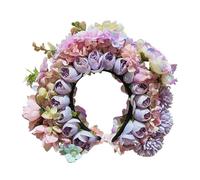 Elegant Flower Crowns Headbands Graceful Floral Headbands Silk Flower Hair Adornment For Weddings And Portraits