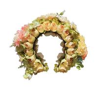 Elegant Flower Crowns Headbands Graceful Floral Headbands Silk Flower Hair Adornment For Weddings And Portraits