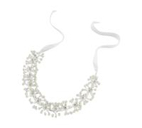 Elegant Flower Girl Hair Accessory Imitation Pearls Texture Head Chain Fashion Headband Suitable For Various Occasion