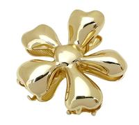Elegant Flower Hair Clip Collection Stylish Hair Clamps Sturdy Alloy Flower Shape Hair Accessories For Trendy Looks