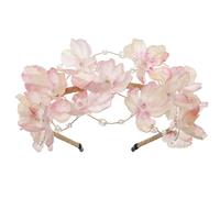 Elegant Flower Headband for Female Fashion Crystal Flower Hairband Travel Hairhoop Nonslip Hairhoop Girl Hair Decors