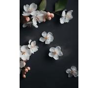 Elegant Flower Journal - 6x9 Notebook with White Blooms & Pink Buds | Beautiful Writing Journal for Everyday Use: Classic white blossoms and soft pink ... everyday thoughts, dreams, and inspiration.