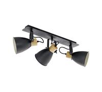 Elegant Flush Ceiling Light In Anthracite And Cream With E27 Bulb Socket