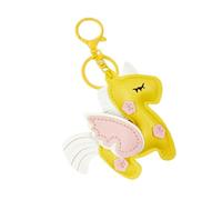 Elegant flying charm keychain made of soft PU. Versatile as a bag accessory Makes a great gift!, フリーサイズ