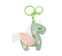 Elegant flying charm keychain made of soft PU. Versatile as a bag accessory Makes a great gift!, フリーサイズ