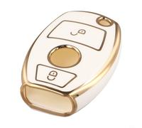 Elegant For TPU Key Cover for Mercedes For Benz For GLK For GLA W176 Protection Meets Style (White)