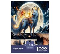 Elegant Fox 1000 Piece Jigsaws for Adults Fun, Challenging & Brainteasing Beautiful Home Decoration Art Colorful DIY Craft 70x50cm/1000pcs