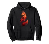 Elegant Fox Wild Animal Hunting Design Hunting Hunter Pullover Hoodie