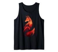 Elegant Fox Wild Animal Hunting Design Hunting Hunter Tank Top