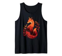 Elegant Fox Wild Animal Hunting Design Hunting Hunter Tank Top
