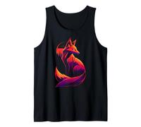 Elegant Fox Wild Animal Hunting Design Hunting Hunter Tank Top