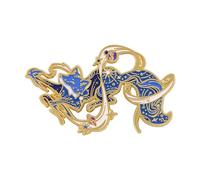 Elegant Foxes Brooch with Sparkling Starry Design Everyday Formal Accessory for Formal Event and Daily Wear Comfortable Alloy Pin