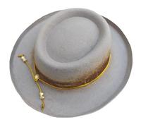 Elegant French Hat Adult Carnivals Festival Formal Gathering Gold Band Derby For Gentlemen Male For Woman Large Head Hats For Male Funny Hats For Woman
