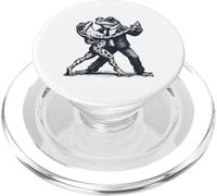 Elegant Frogs Dancing Tango Vintage Art PopSockets PopGrip for MagSafe