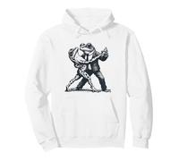 Elegant Frogs Dancing Tango Vintage Art Pullover Hoodie
