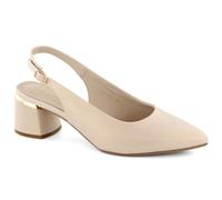 Elegant full sandals Sergio Leone W SK439A beige pearl