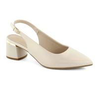 Elegant full sandals Sergio Leone W SK439B pearl