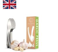 Elegant Garlic Crusher & Mincer: Crush Garlic Effortlessly, No Peeling Required