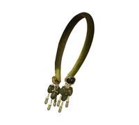 Elegant Gemstones Tassels Headbands Comfortable Hairstyling Accessory For Various Hairstyles All Matching Hairhoop