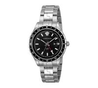 Elegant GMT Watch Modern Style, male, Versace, Watches, Gray, ONE SIZE, Accessories ONE SIZE