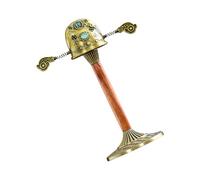 Elegant God of Wells Hat Shape Rotating Metal Sensor Incense Home Decor Cone Burner Office Table Centerpiece