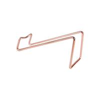 Elegant Gold Iron Wine Rack - Stylish Wine Bottle Holder for Kitchen & Bar - Chic Shelf for Home Decor & Storage - Perfect Wine Display Solution