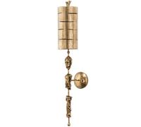 Elegant Gold Leaf Floor Lamp With Led E27 Bulb