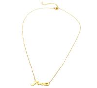 Elegant Gold/Silver Plated Stainless Steel Necklace Symbolizing Strength and Protect for Daily Wear and Special Occasion