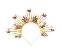 Elegant Gold Tiaras Medusas Headband Portable Decoration For Mythology Lovers And Costumes Enthusiasts Stylish Outfits Medusas Headpiece