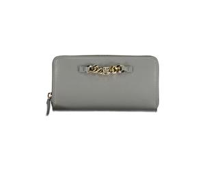 Elegant Grey Wallet with Zipper - female - Tommy Hilfiger - Wallets & Cardholders - Gray - ONE SIZE - Accessories ONE SIZE