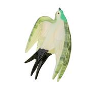 Elegant Hair Claw Swallow Pattern Strong Hold Hair Claw Daily Wear For Parties And Casual Outings
