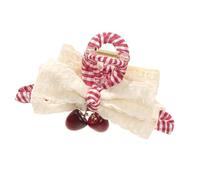 Elegant Hair Claws Clip Slip Resistant Checkered Cherries Bow Secure Hold Stylish Look and Long Wear Comfort Clip