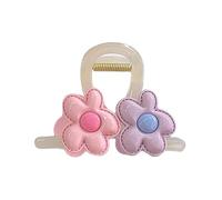 Elegant Hair Clips With Flower Hair Claw Clip Strong Hold Catch Barrettes Hair Styling Tool