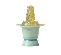 Elegant Handmade Incense Burner Oriental Ceramic Vessel Organizer