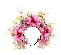 Elegant Handmade Lilys Hairpin Sturdy Cloth Fabric Materials Florals Hair Fashion Accessory For Weddings And Parties