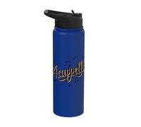 Elegant Harmonies: a Capella Chorus Choir Stainless Steel Insulated Water Bottle